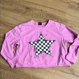 Pixie Lane Pink Star Long Sleeve Shirt